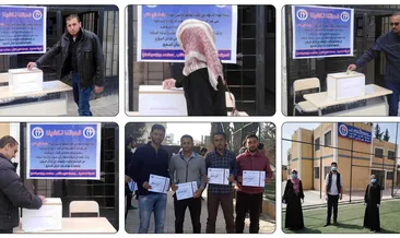 430 öğrenci Cerablus’tan destek verdi