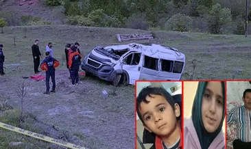 Yozgat’ta servis minibüsü devrilmişti: Kazada ölen 2 öğrenci ile servis şoförü toprağa verildi