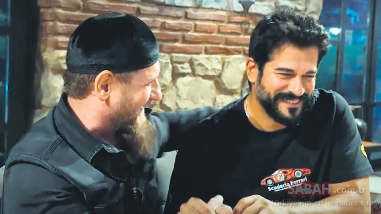 Çeçen lider Ramazan Kadirov Kuruluş Osman setinde! Türk tarihini hayranlıkla izliyorum