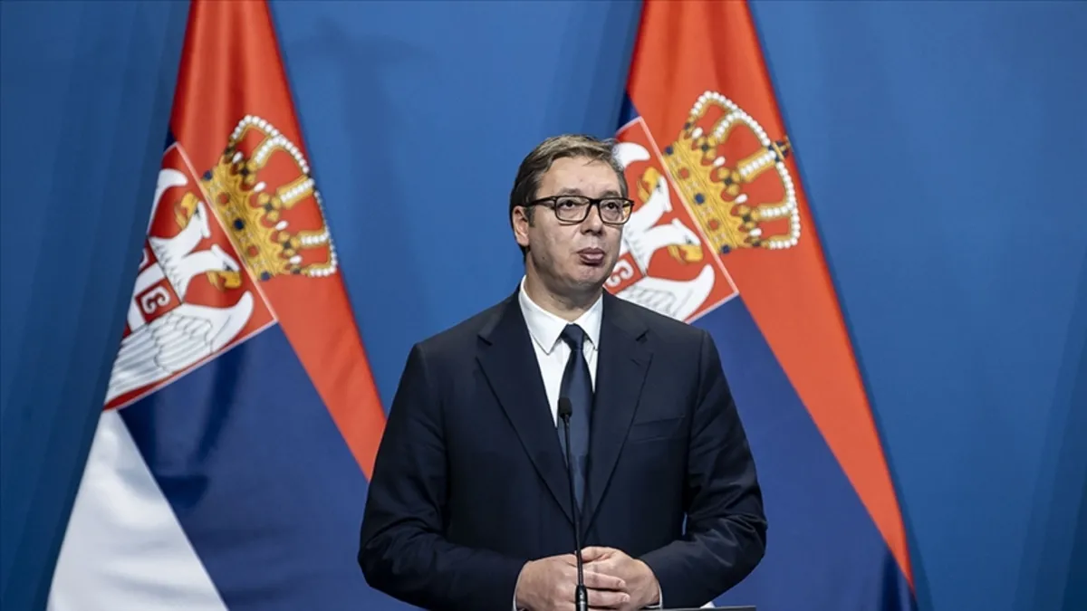 Sırbistan Cumhurbaşkanı Aleksandar Vucic