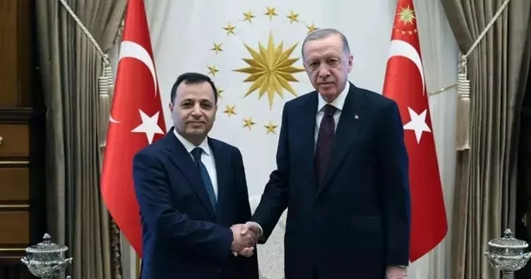 Başkan Erdoğan, AYM Başkanı Zühtü Arslan’ı kabul etti