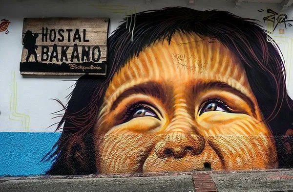 Bogota’daki grafitili mahalle dünyanın ilgisini çekiyor