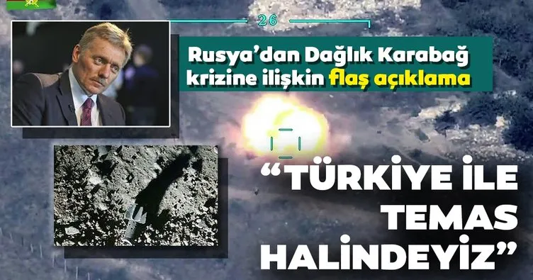 Rusya’dan Dağlık Karabağ krizine ilişkin son dakika açıklama: Türkiye ile temas halindeyiz
