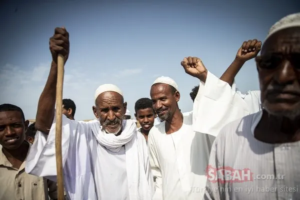 Sudan'da Türk heyetine yoğun ilgi