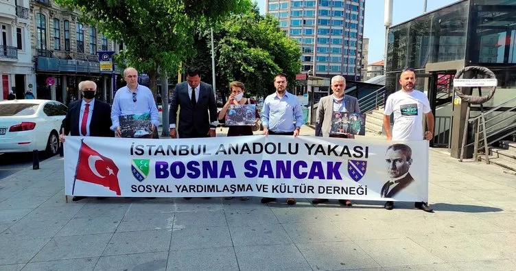 Srebrenitsa kurbanları, katliamın 26. yılında Beyoğlu’nda anıldı