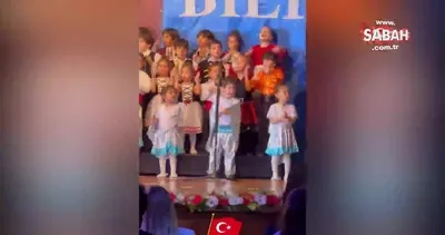 Fahriye Evcen ve Burak Özçivit’in oğullarının Karan’ın sevimli halleri damga vurdu! | Video