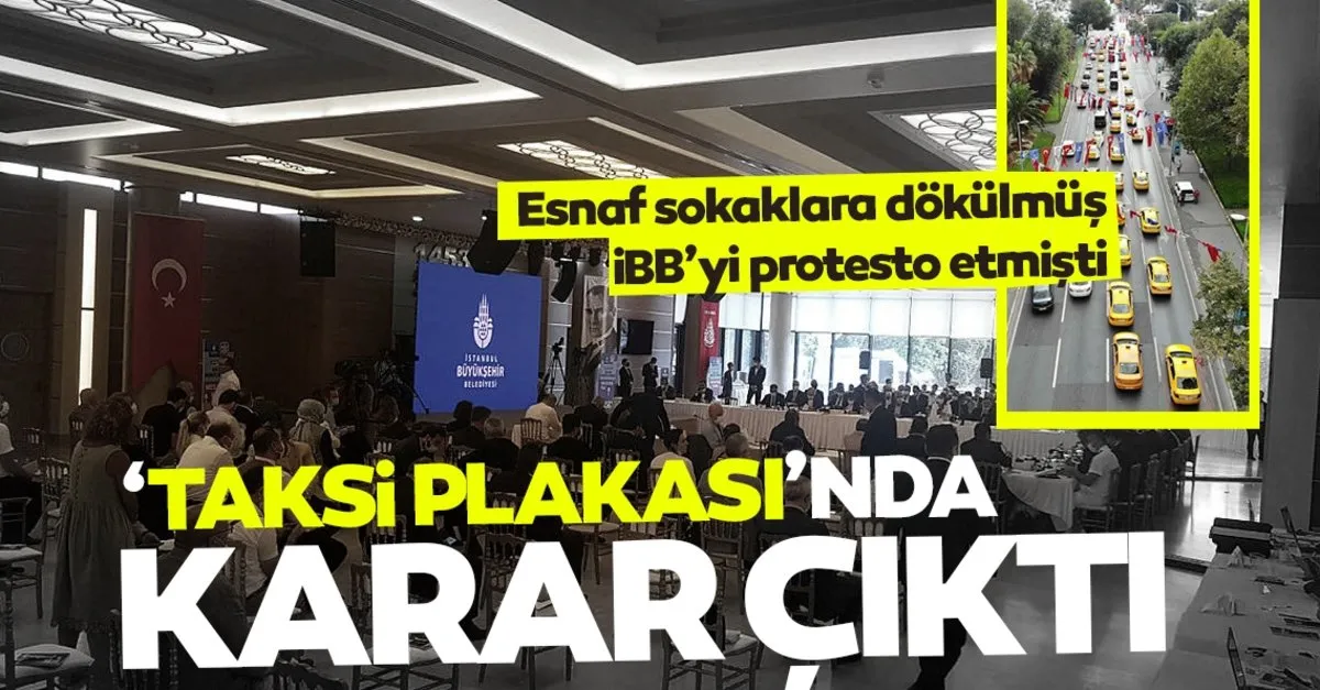 Son Dakika Istanbul Da 6 Bin Yeni Taksi Teklifi Reddedildi Alt Komisyona Sevk Karari Son Dakika Haberler