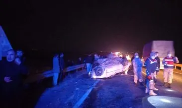 Şanlıurfa’da otomobil TIR’a çarptı: 1 ölü, 1 yaralı