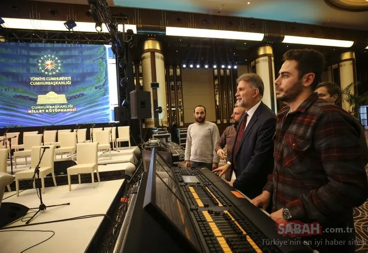 Başkan Erdoğan Millet Kütüphanesinin açılışını yaptı ve duyurdu! Önemli eserler burada görülebilecek