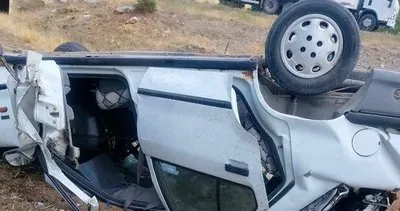 Kahramanmaraş’ta otomobil takla attı! 1 ölü 1 yaralı #kahramanmaras