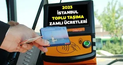 İSTANBUL TOPLU TAŞIMA ÜCRETLERİ GÜNCEL | 2023 İETT zammı sonrası İstanbul’da otobüs, metro, metrobüs, Marmaray, vapur, toplu taşıma ücretleri ne kadar, kaç TL oldu?