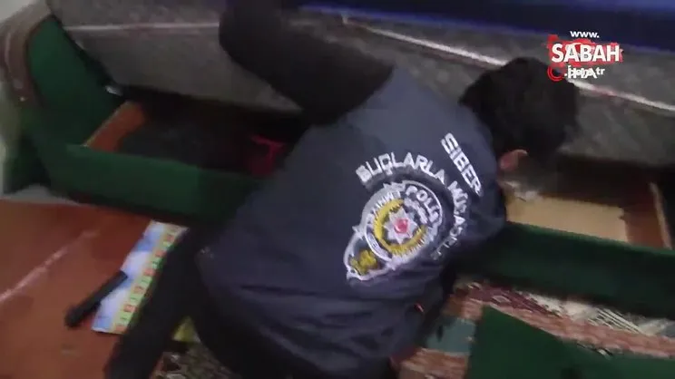 Mersin'de sosyal medya dolandırıcılarına operasyon | Video