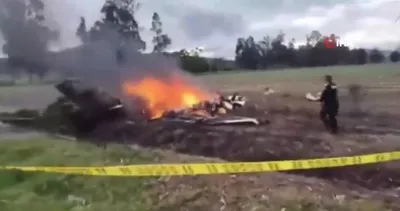 Kolombiya’da uçak kazası: 6 ölü