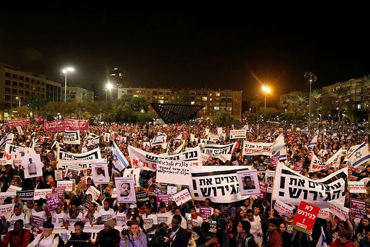 İsraillilerden Netanyahu hükümetine tepki