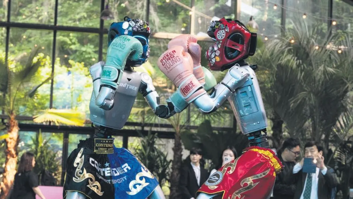 Robotların savaşı başladı