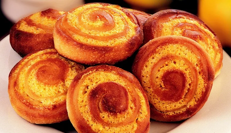 Limonlu Rulo Çörek