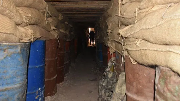 Afrin'de Türkiye hazırlığı! 20 kilometrelik tünel ağı oluşturdular...
