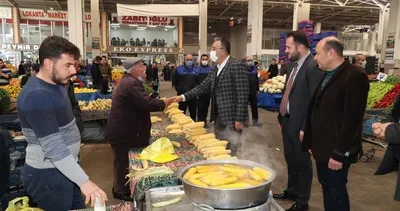 Başkan Savran, pazar esnafıyla buluştu