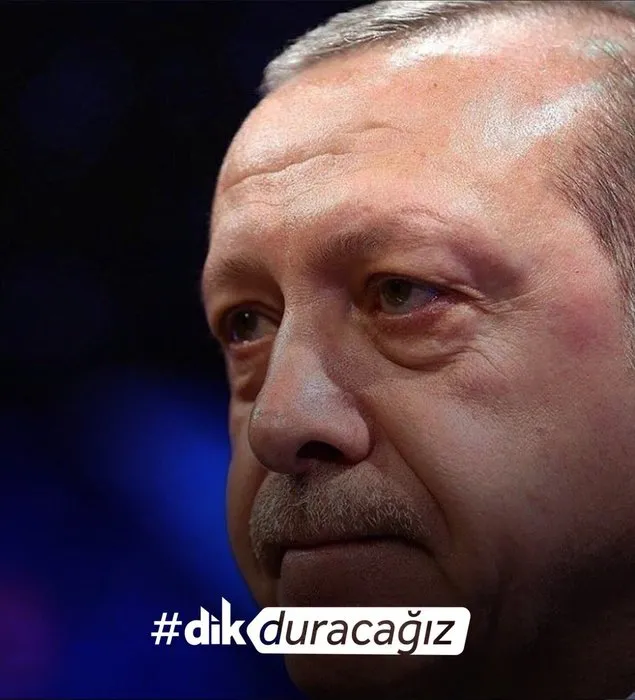 Cumhurbaşkanı Erdoğan'a dev destek! Senin yanında dik duracağız