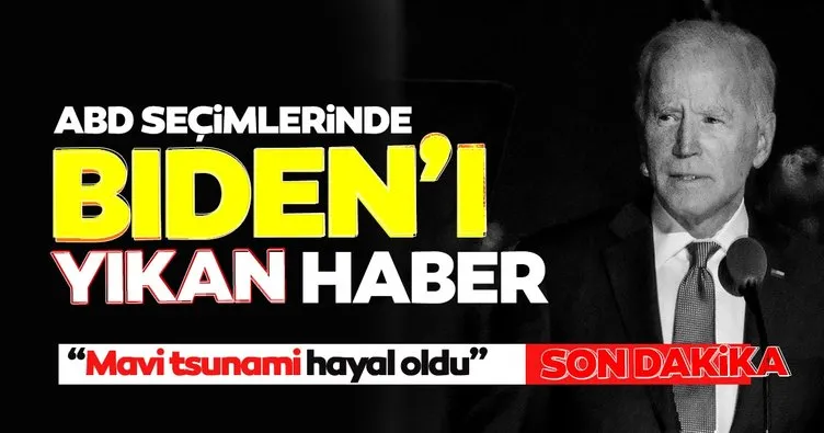 SON DAKİKA | ABD seçimlerinde Joe Biden’ı yıkan haber geldi! Dünyanın gözü ABD seçim sonuçlarına çevrildi