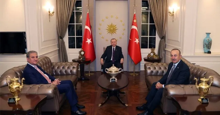 Başkan Erdoğan, Pakistan Dışişleri Bakanını kabul etti