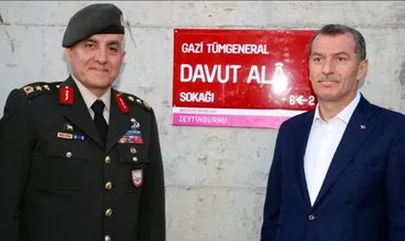Zeytinburnu’nda bir sokağa 15 Temmuz gazisi Tümgeneral Davut Alâ’nın adı verildi!