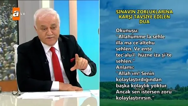 Sinavda Basari Icin Yks Okunacak Dua Nihat Hatipoglu Dan Sinavda Basari Icin Zorluklara Karsi Okunacak Dua Video Videosunu Izle Son Dakika Haberleri