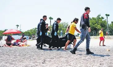 Şelaleden denize düştü #antalya