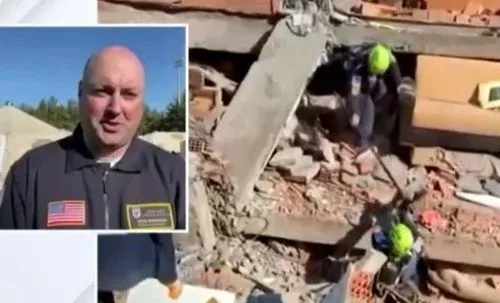ABD’li kurtarma görevlisi canlı yayında anlattı: Türkiye inanılmaz derecede güçlü