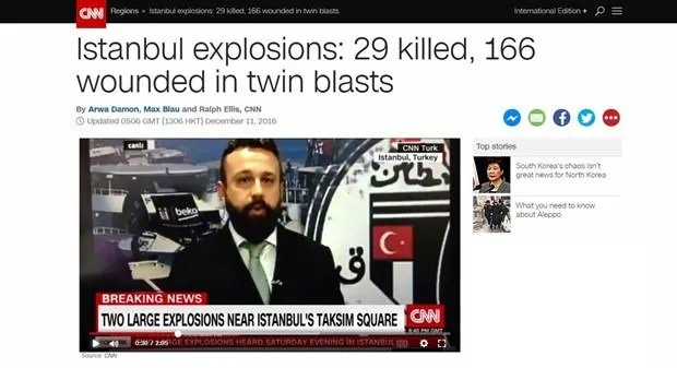 Dünya İstanbul’daki saldırıyı böyle gördü