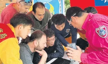 Dronlu Türk ekibi işbaşında