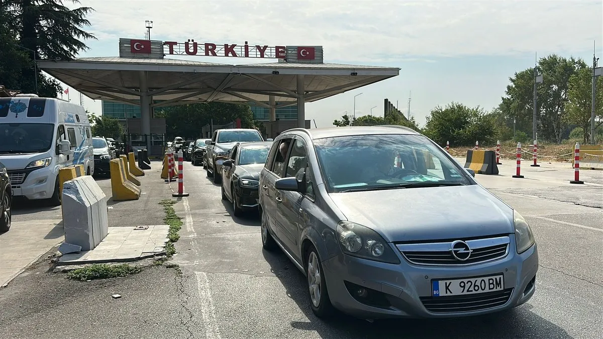 Gurbetçilerin dönüş yolculuğu başladı