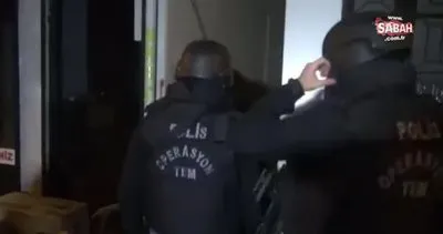 “Mudafa” adı verilen hücrelerde böyle yakalandılar! Tamamı YTS 18 şüpheli gözaltına alındı | Video