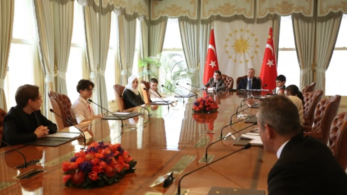Türkiye 23 Nisan'ı kutluyor! Başkan Erdoğan Külliye'de çocukları ağırlayacak