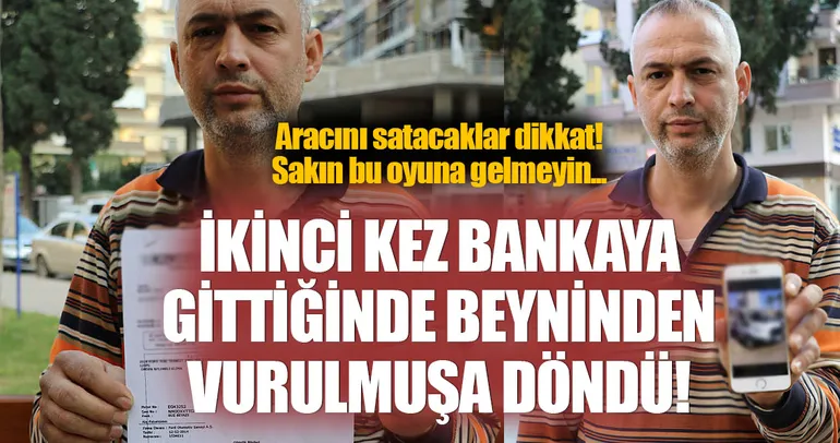 Kamyonetini çekle sattı dolandırıldı