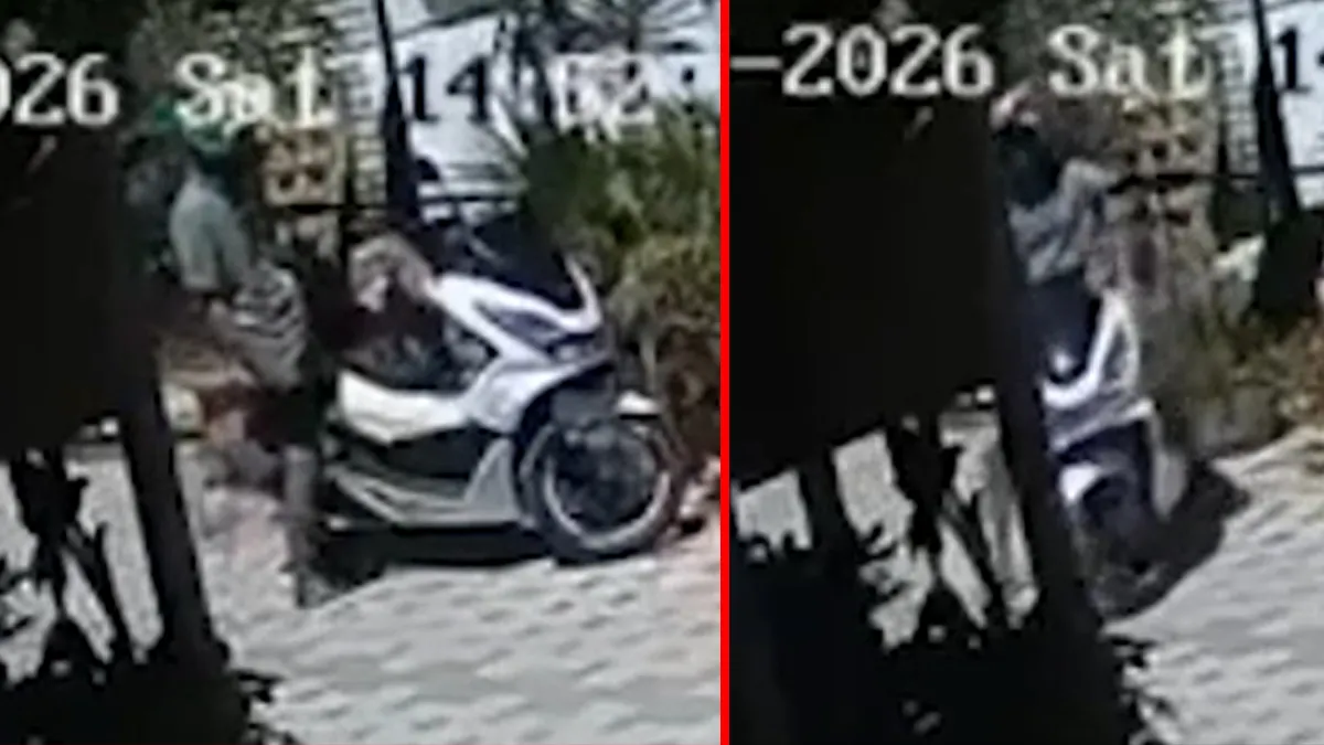 Muğla’da hayrete düşüren anlar! Hırsızın rahatlığı pes dedirtti: Önce etrafı kontrol etti sonra motosiklete binip gitti! Muğla’da hayrete düşüren anlar! Hırsızın rahatlığı pes dedirtti: Önce etrafı kontrol etti sonra motosiklete binip gitti!