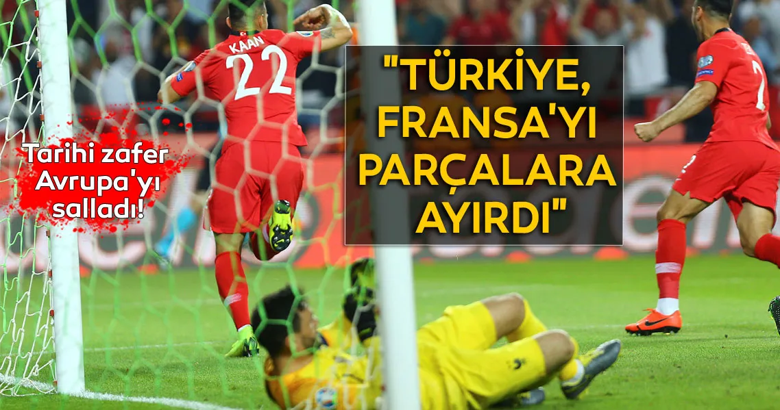turkiye fransa maci avrupa da boyle