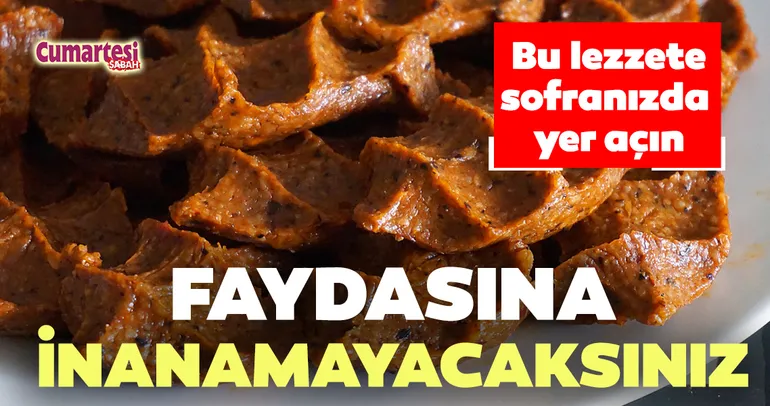 Çiğ köfteye sofranızda yer açın! Faydasına inanamayacaksınız