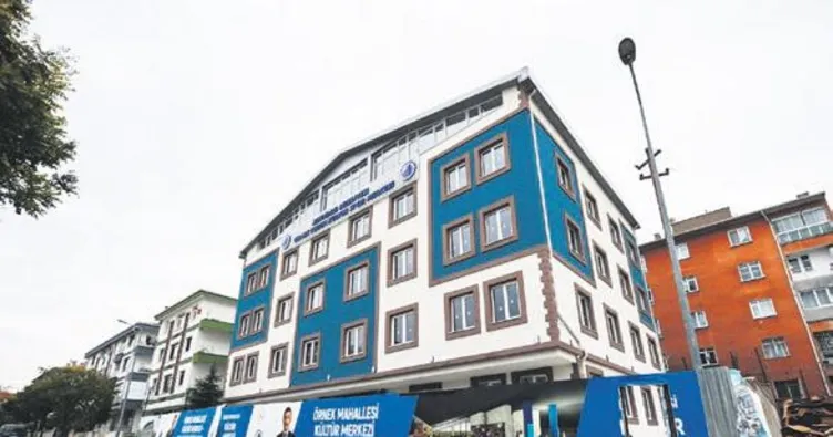 Örnek Mahallesi’ne örnek bir merkez