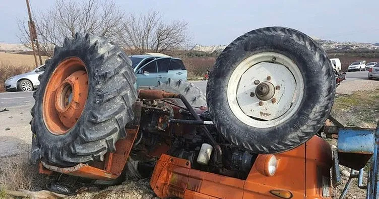 Mersin’de traktör ile otomobil çarpıştı: 1 ölü