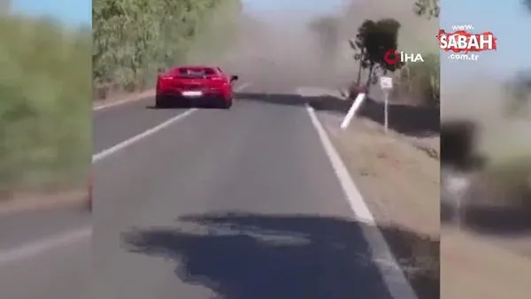 İtalya’da süper otomobil turu sırasında feci kaza: 2 ölü | Video