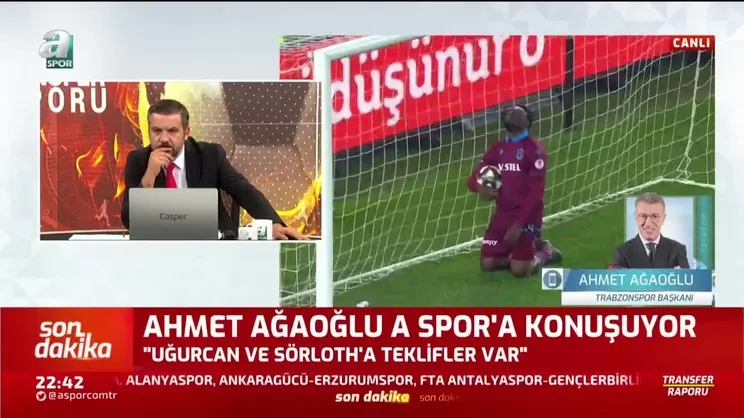 Ahmet Ağaoğlu'ndan Uğurcan ve Sörloth sözleri!