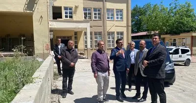 Milletvekili Avcı, Belediye Başkanı Ulupınar ile Karşıyaka ilkokulunu ziyaret etti