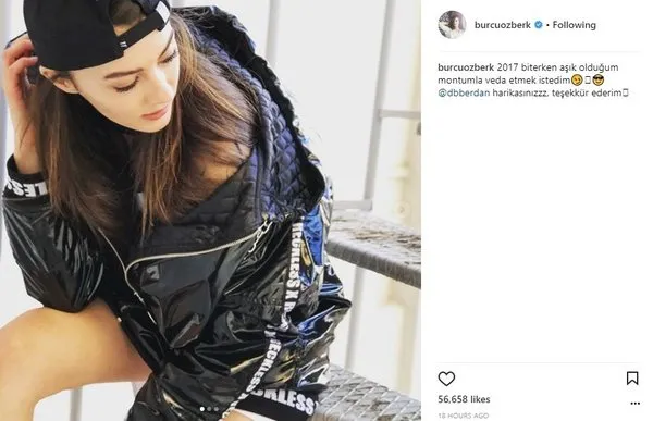 Ünlülerin Instagram paylaşımları (01.01.2018)