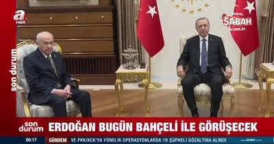 Başkan Erdoğan ile MHP lideri Devlet Bahçeli’den kritik zirve | Video