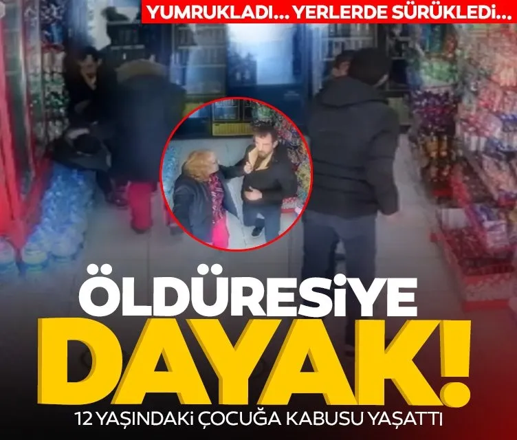 Yer İstanbul Esenyurt: 12 yaşındaki çocuğa bakkalda öldüresiye dayak!
