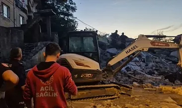 İki katlı bina çöktü: 1 ölü