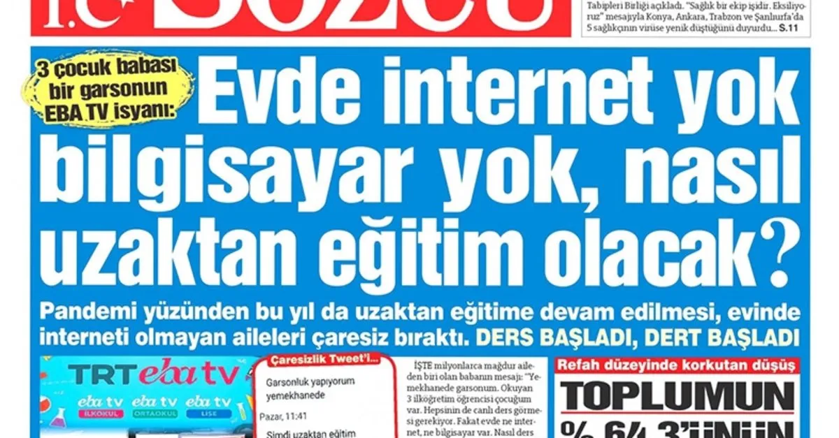 Sozcu Den Cirkin Algi Operasyonu Eba Yi Karalamak Icin Bakin Ne Yapti Son Dakika Haberler