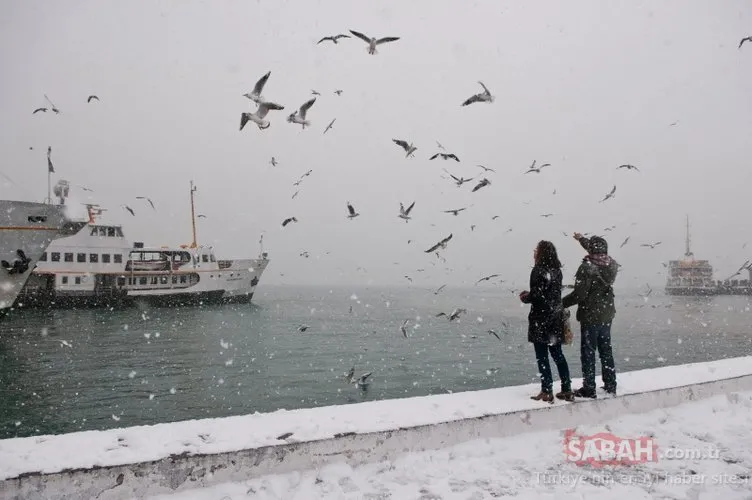 İstanbul’da önce yağmur başladı! Meteoroloji’den son dakika kar yağışı uyarısı - Hafta sonu hava durumu