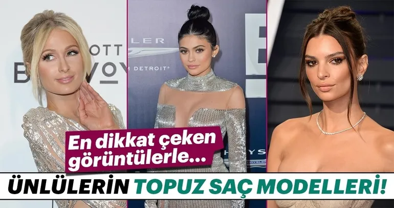 Dikkat çeken saç topuz modelleri